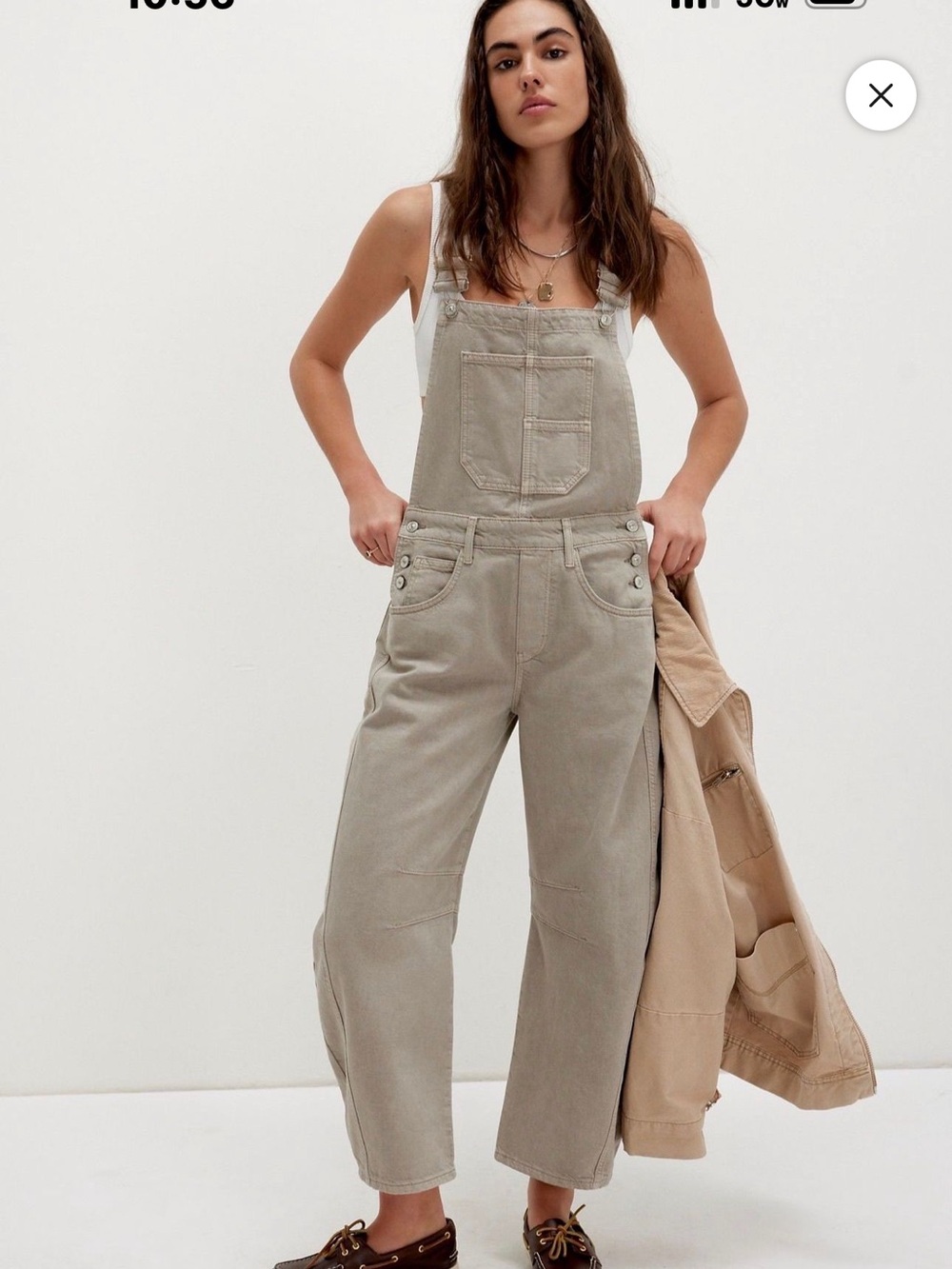 We The Free Barrel Overalls!!! CURRENT COLOR COBBLESTONE!!! Size Small!!!!